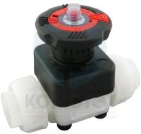 Мембранный клапан ПВДФ муфтовый 032, EPDM, PN10, FIP