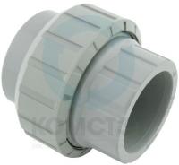 Муфта разборная ХПВХ 020 IND, FPM, PN16, WF