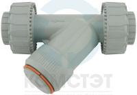 Фильтр сетчатый ХПВХ муфтовый 040, EPDM, PN16, FIP