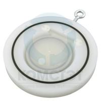 Обратный клапан ПВДФ межфланцевый 063 DN50, PTFE, PN6, FIP