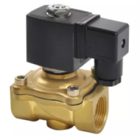 Клапан электромагнитный WD НЗ DN40 1.1/2" латунь, Viton, PN10, 220В/АС