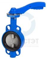 Затвор дисковый DN125, чугун - нерж. сталь, EPDM, PN10/16, HL