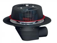 Кровельная воронка 075/110 HL64.1Safe с электроподогревом