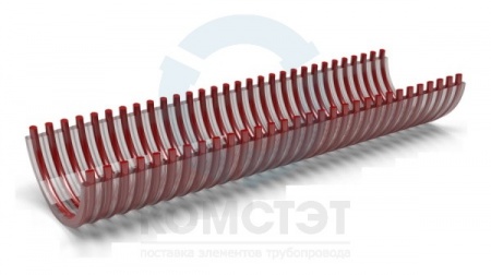 Шланг ПВХ напорно-всасывающий 042NP d 51 мм, бухта 25м
